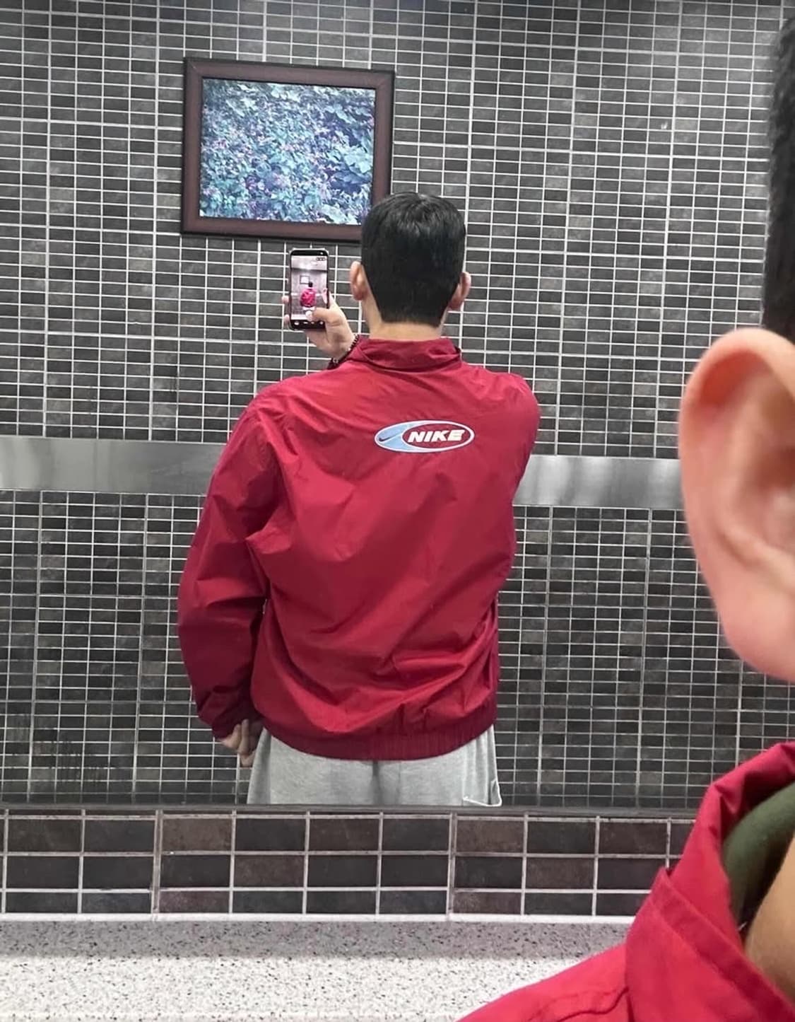 나이키 빈티지 y2k 레드 바람막이 105사이즈 상품이미지1