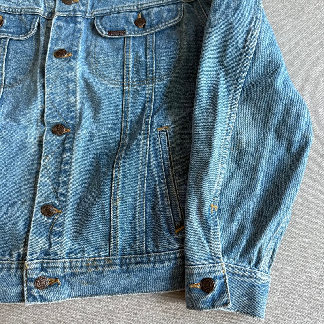 90's 리 데님 자켓 상품이미지3