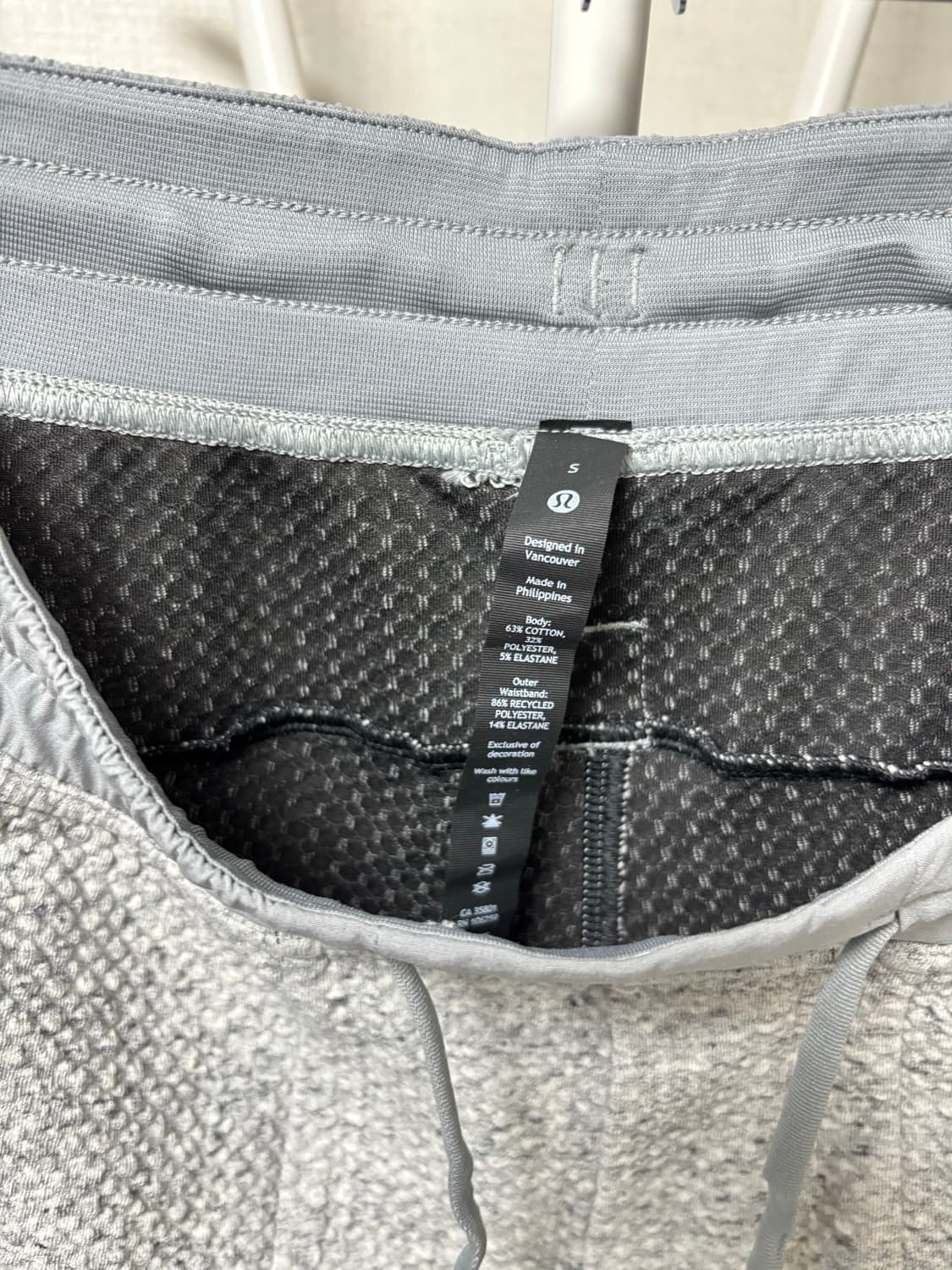룰루레몬 회색 트레이닝 바지 S 상품이미지3