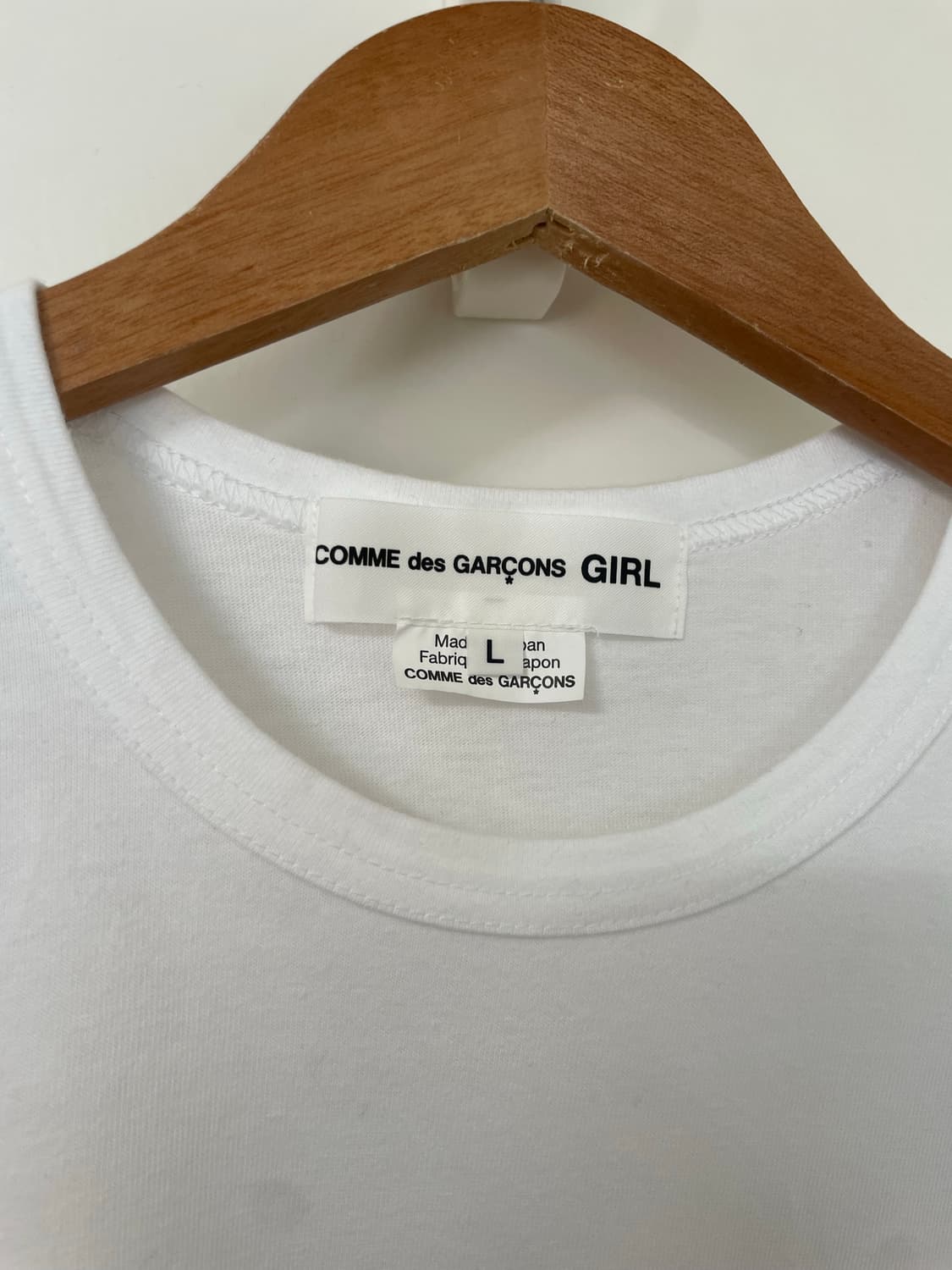 꼼데가르송 걸 반팔티셔츠 L 2024 상품이미지2
