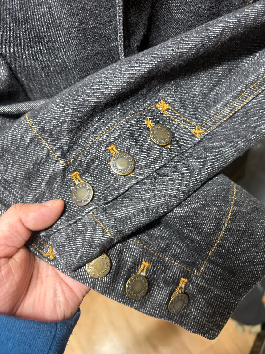 Dolce & Gabbana 데님 블레이저 자켓 상품이미지3