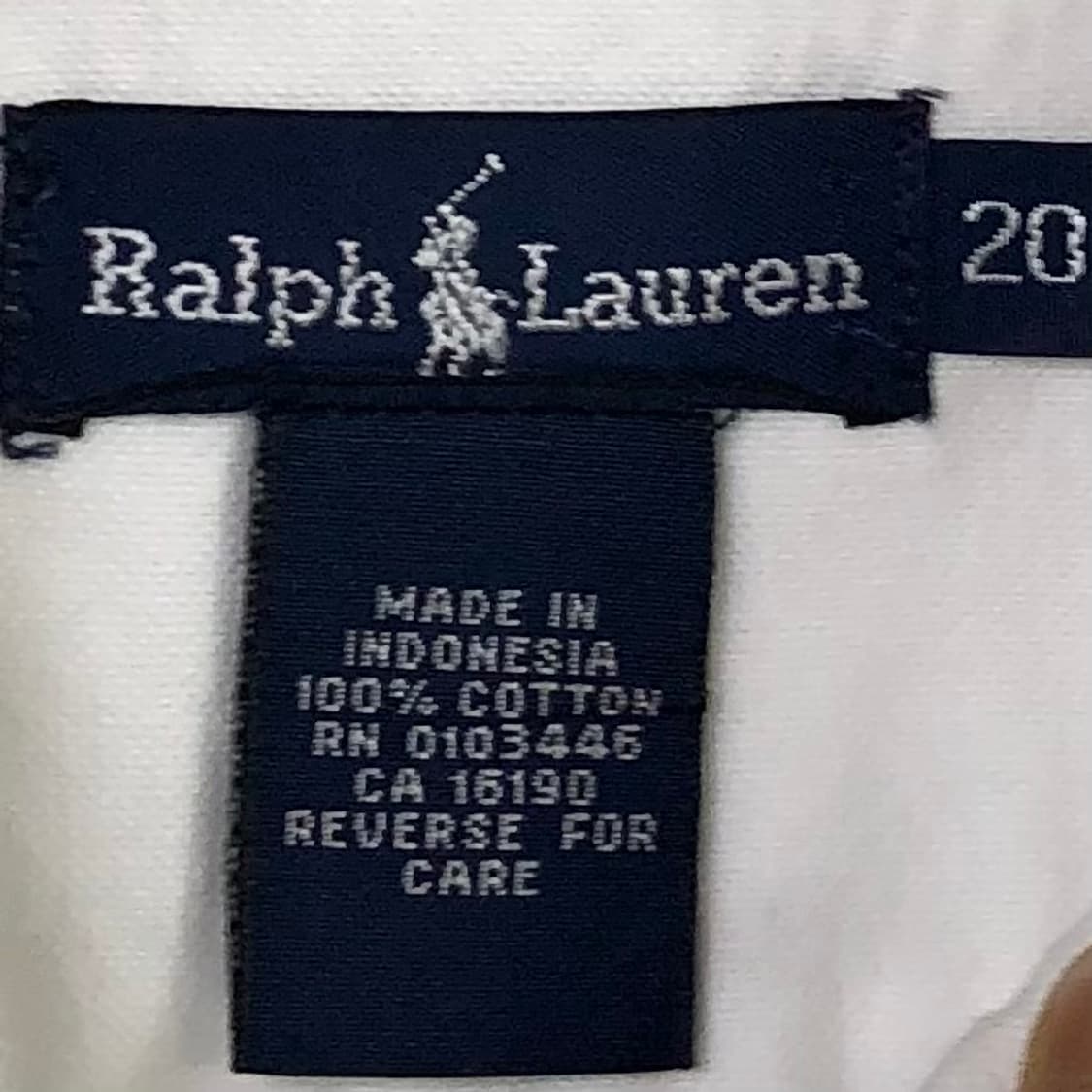 95 폴로 옥스포드 화이트 셔츠 상품이미지3