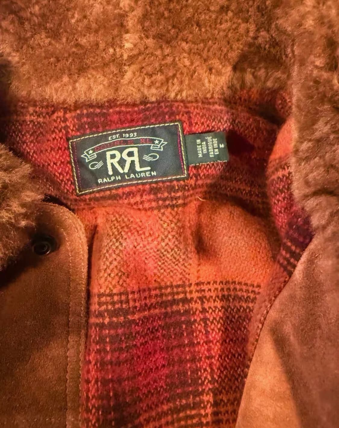 새상품 rrl 시어링 코트 m 상품이미지3