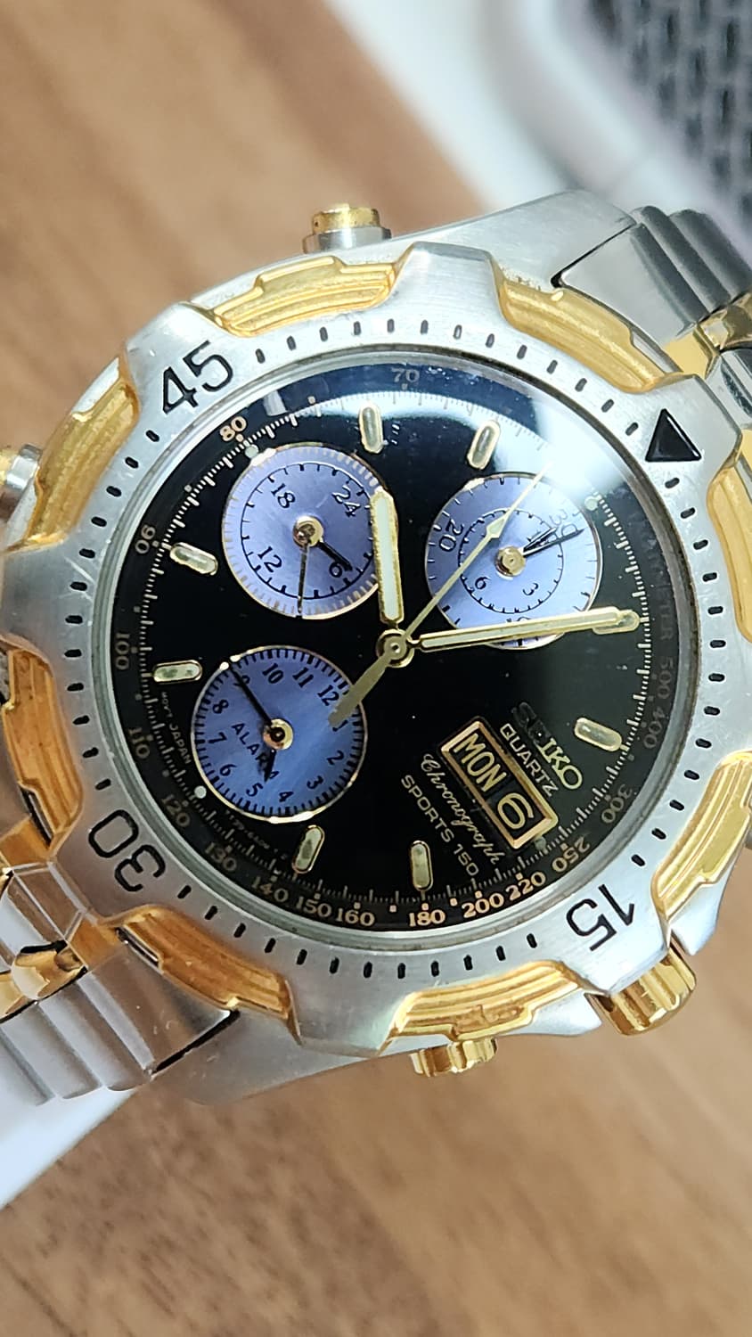 # 세이코 스포츠 150 다이버 크로노 레어 빈티지 남성명품시계 급처 상품이미지2