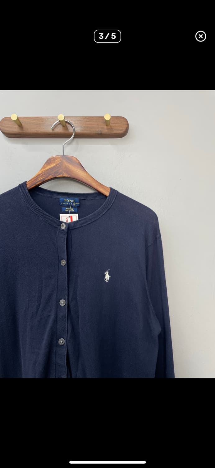 폴로랄프로렌 네이비 가디건 A3127 상품이미지3