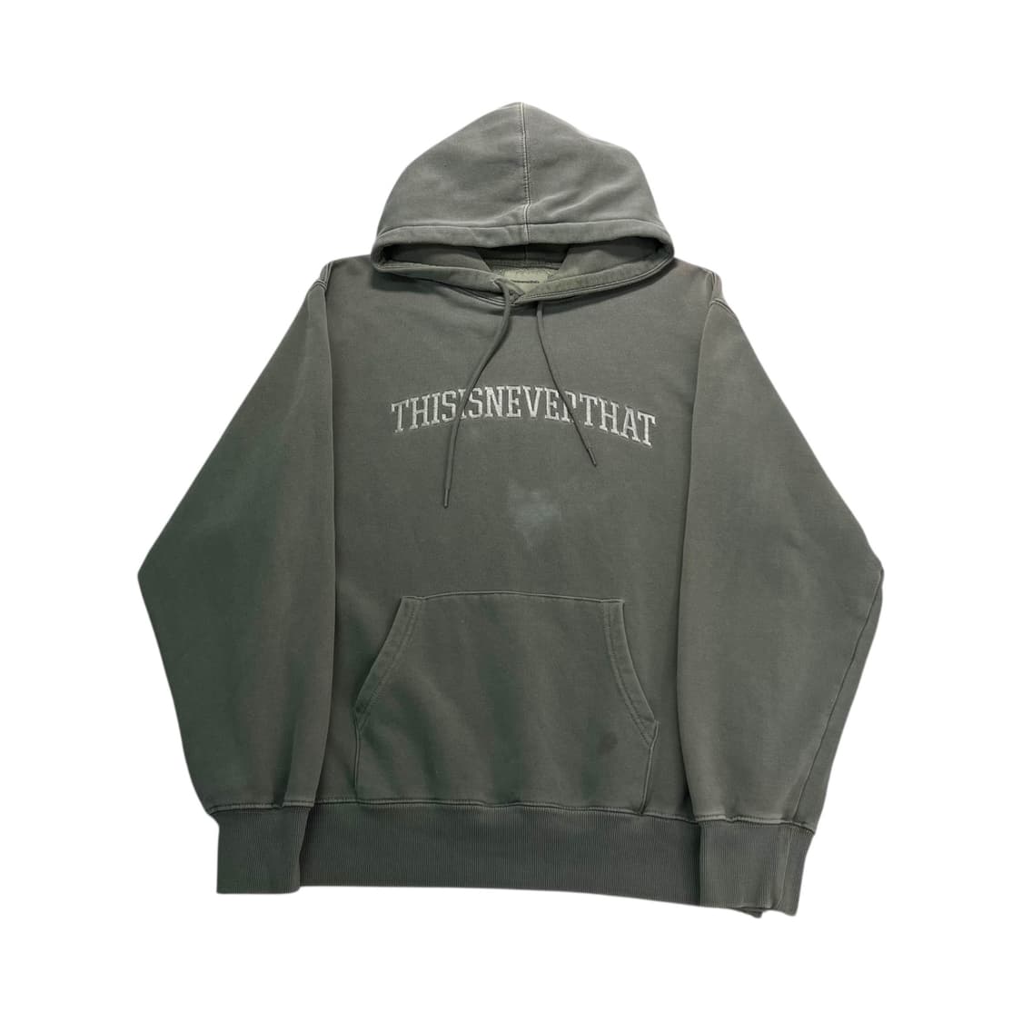 100 디스이즈네버댓 그린 후드티 상품이미지1