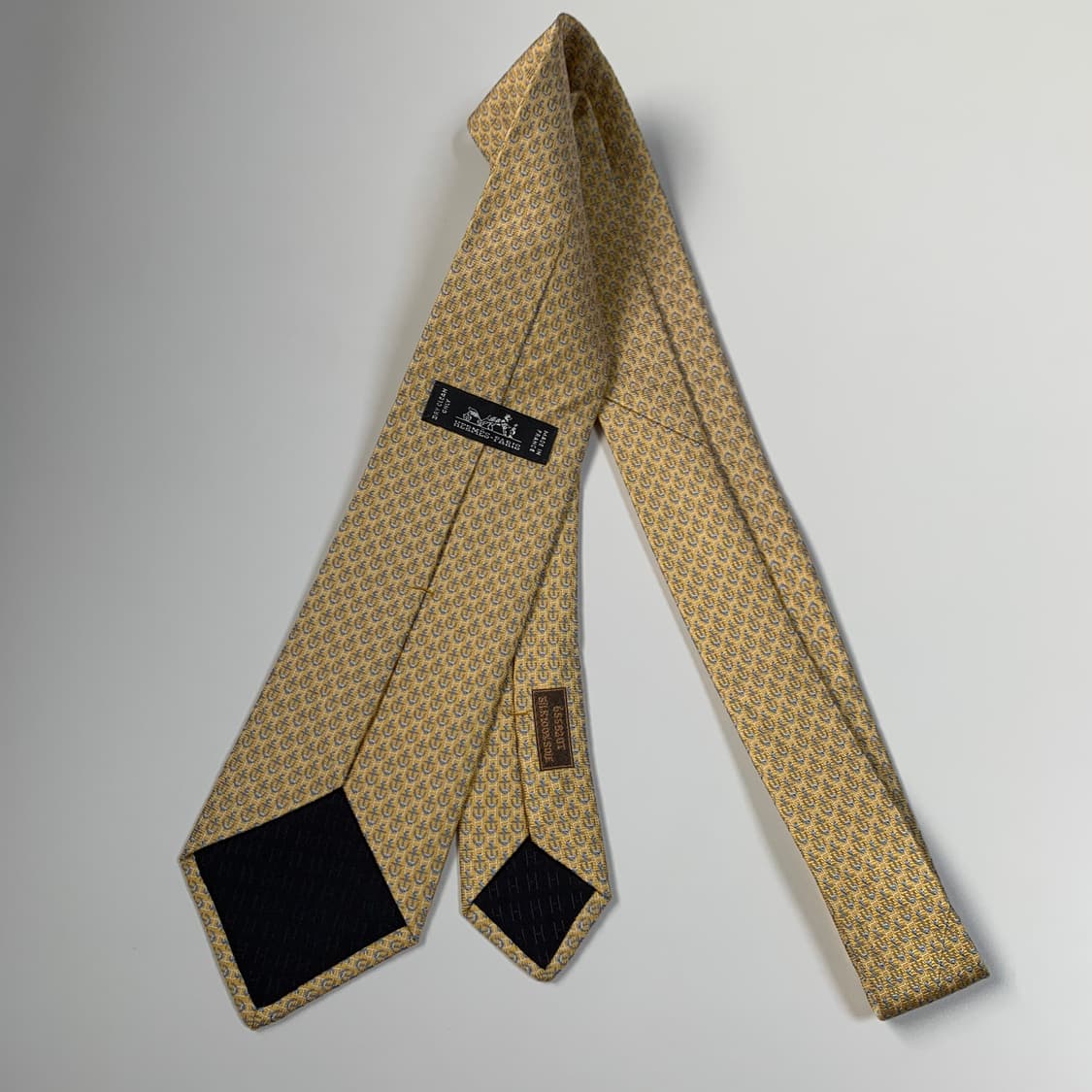 에르메스(HERMES) 신형라벨 명품넥타이 최상급 A+등급 상품이미지10