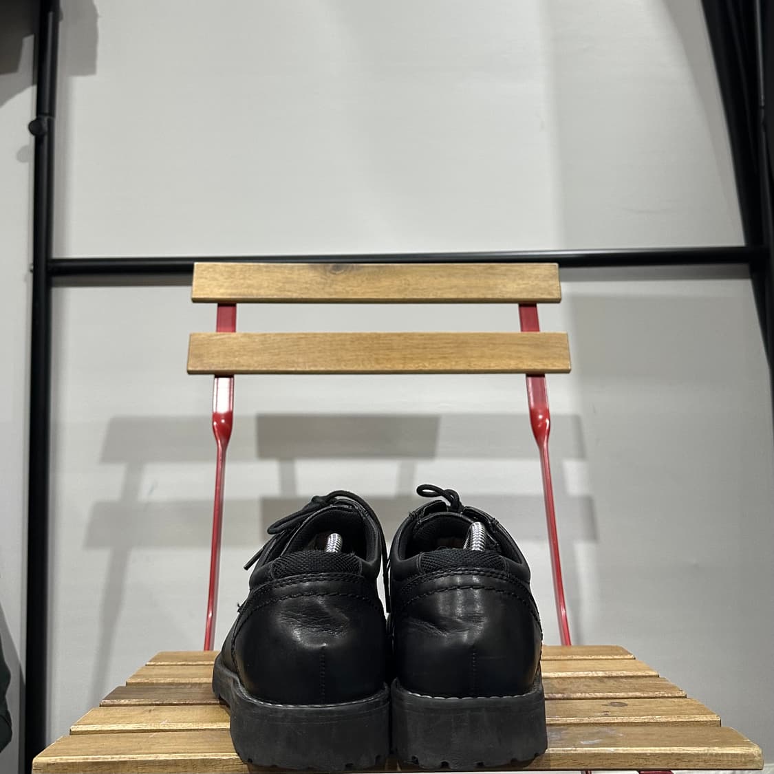 265) 락포트 구두 남성 남자 더비 슈즈 블랙 레더 상품이미지4