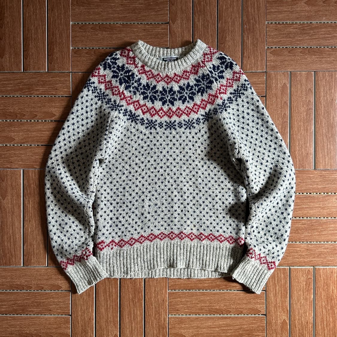 Northen Isle Australian fair-isle knit 상품이미지1