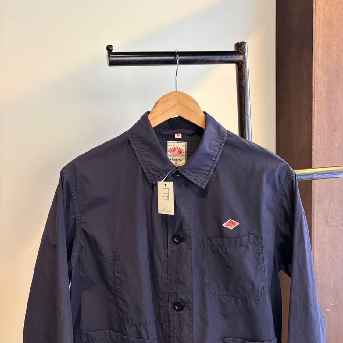 15412 - 단톤 와이드 커버올 자켓 상품이미지1