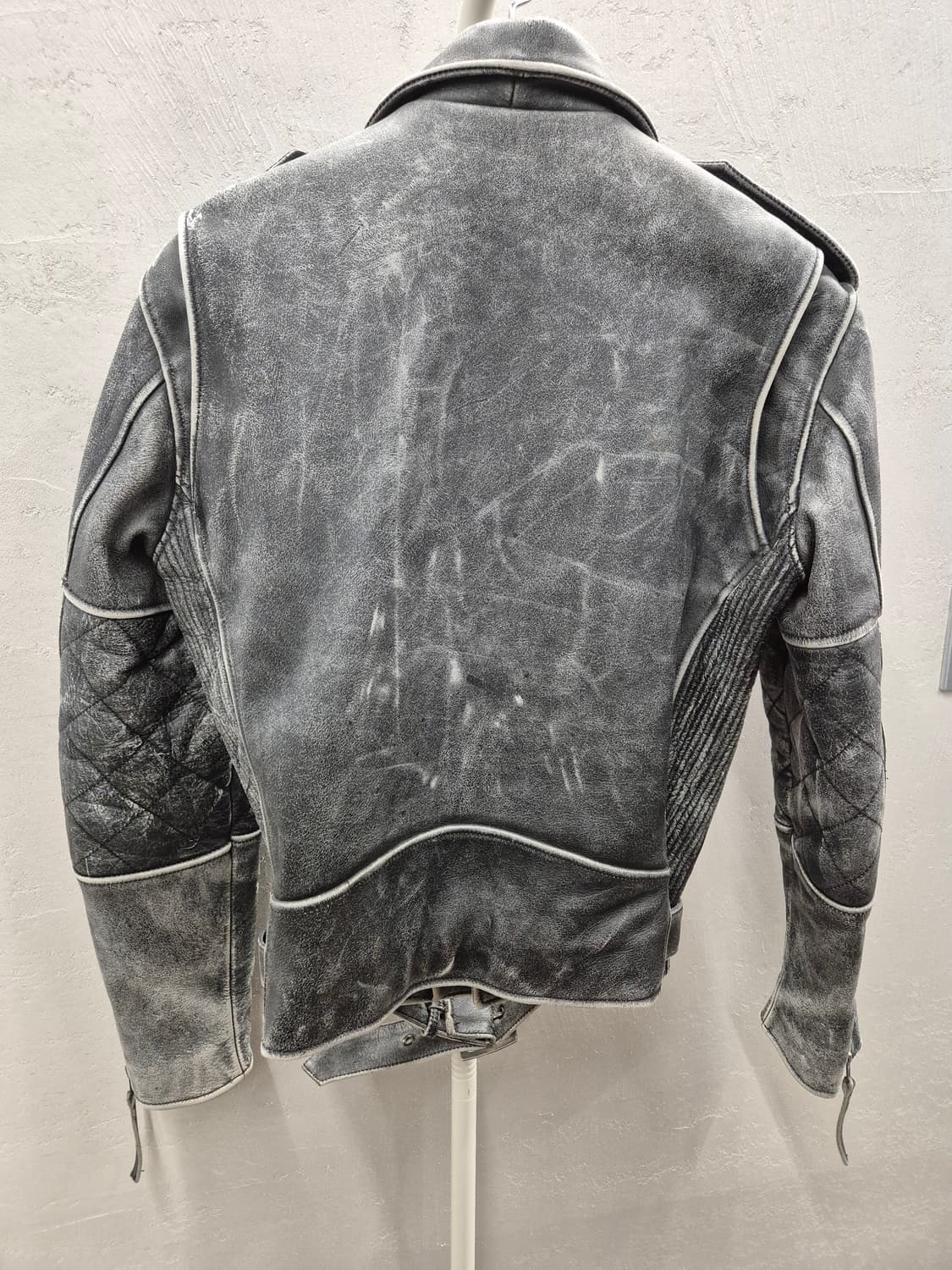  ITLEATHER 빈티지 레더 자켓 100 상품이미지3