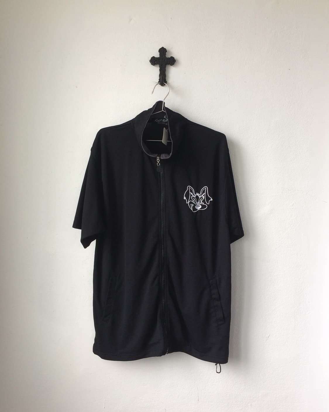 Back needle work point track zip up 상품이미지2