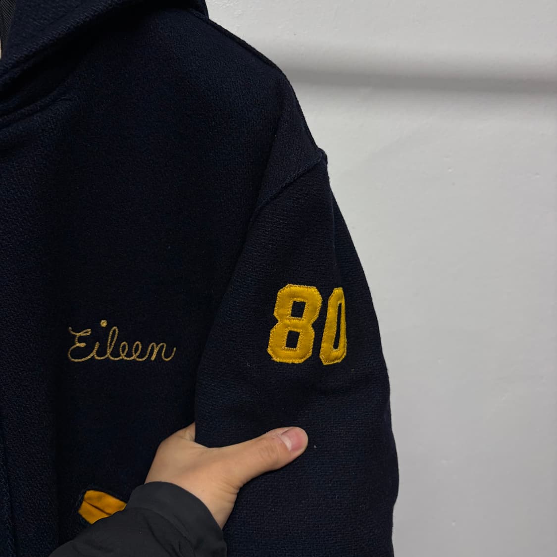 드롱 빈티지 바시티 자켓 2  상품이미지4