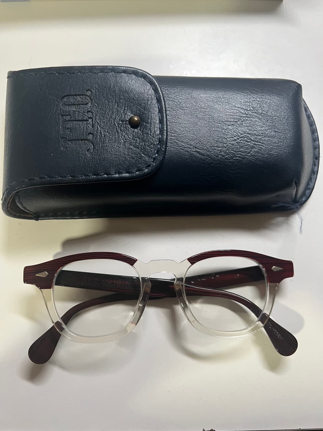 JTO 줄리어스타르트옵티컬 ar 46-22 레드우드 상품이미지1