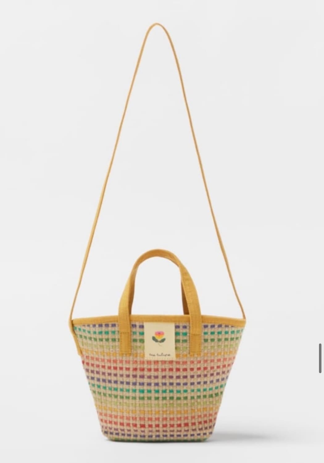 자라 멀티컬러 바스켓백 상품이미지2