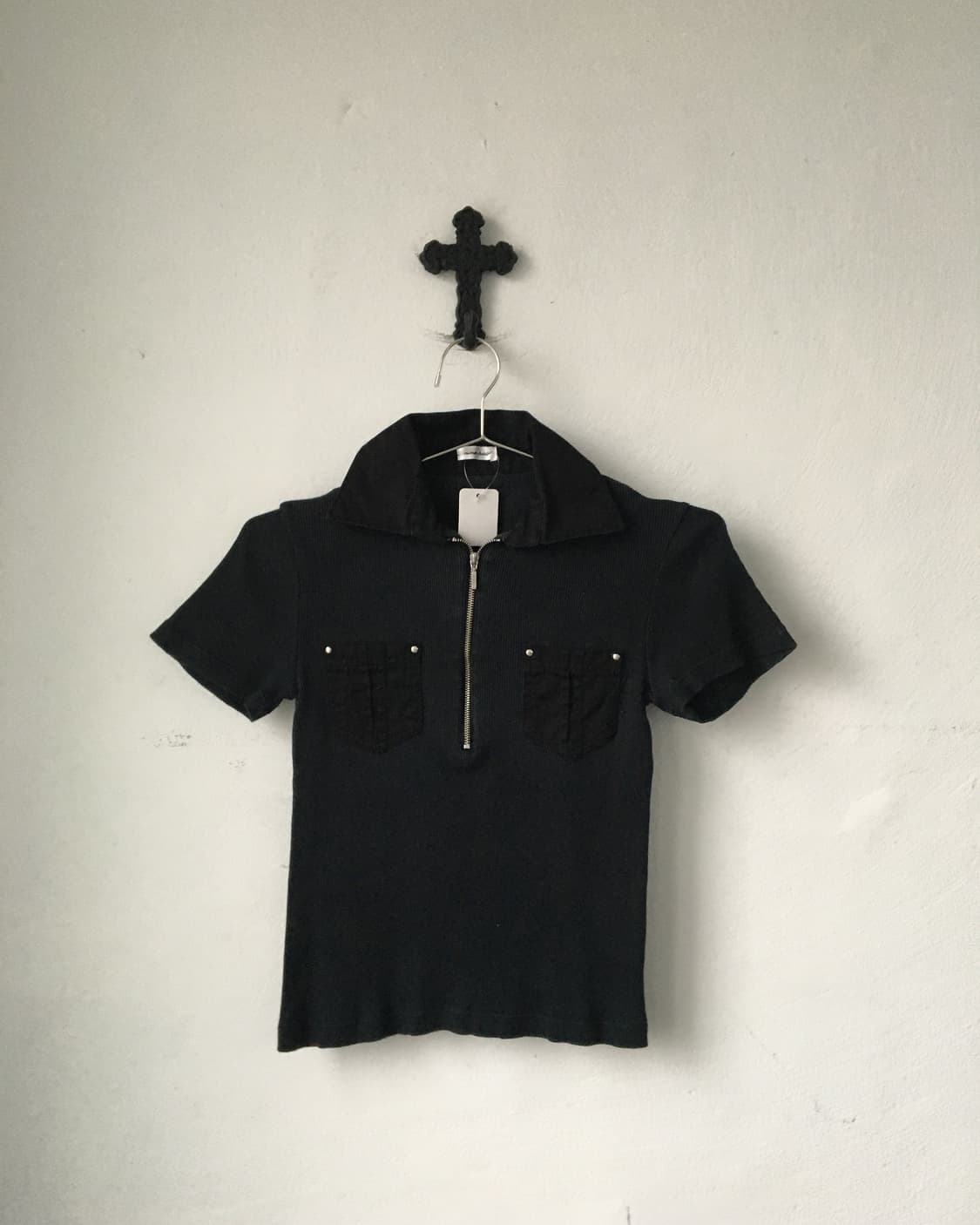 Pocket point ribbed pk t 상품이미지2