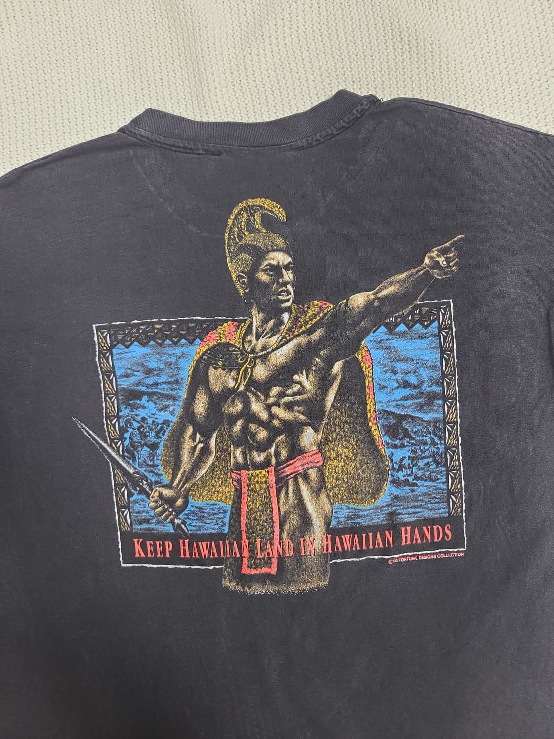 Hawaiian Strength 빈티지 그래픽 티셔츠 상품이미지8