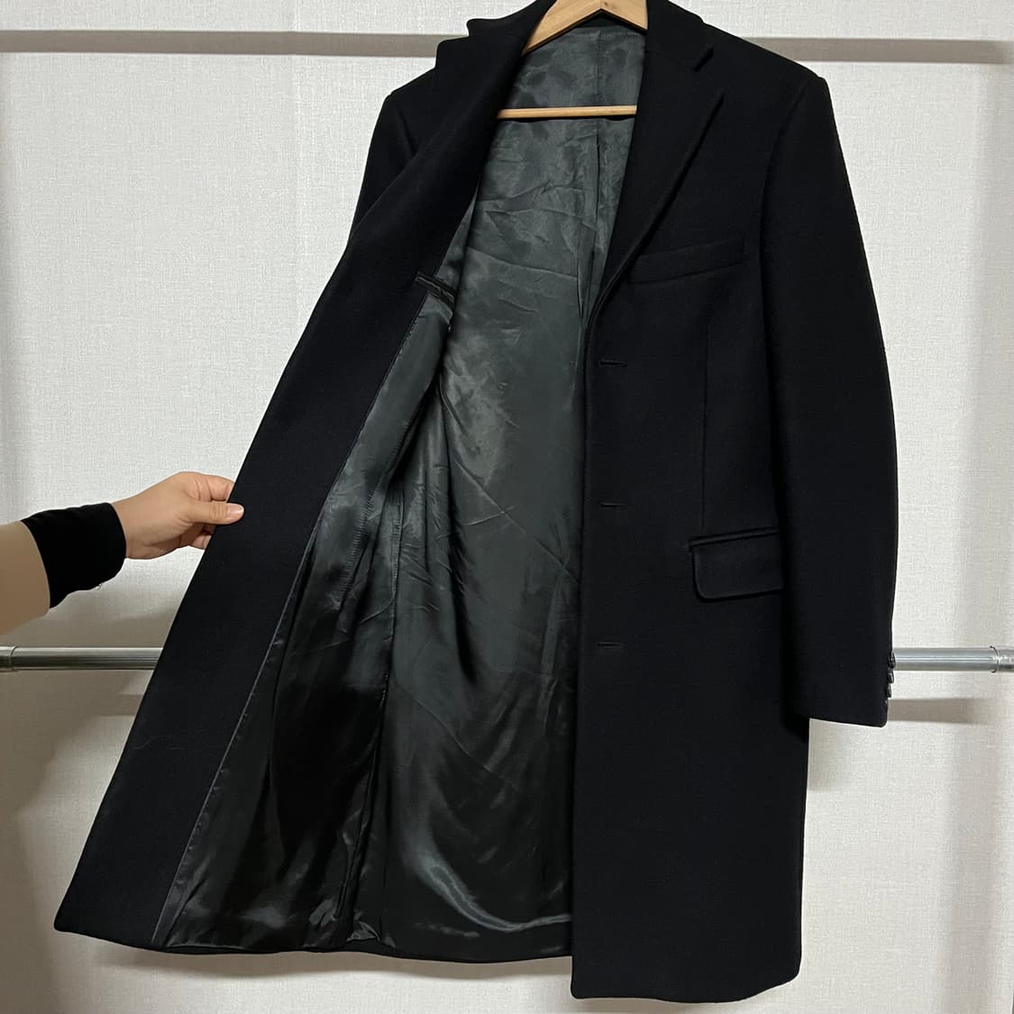 아크네스튜디오 블랙 코트 44 상품이미지8