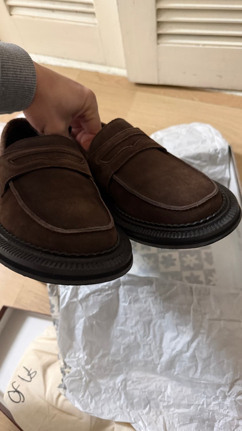 STU Office 스웨이드 로퍼 42 팝니다 상품이미지3