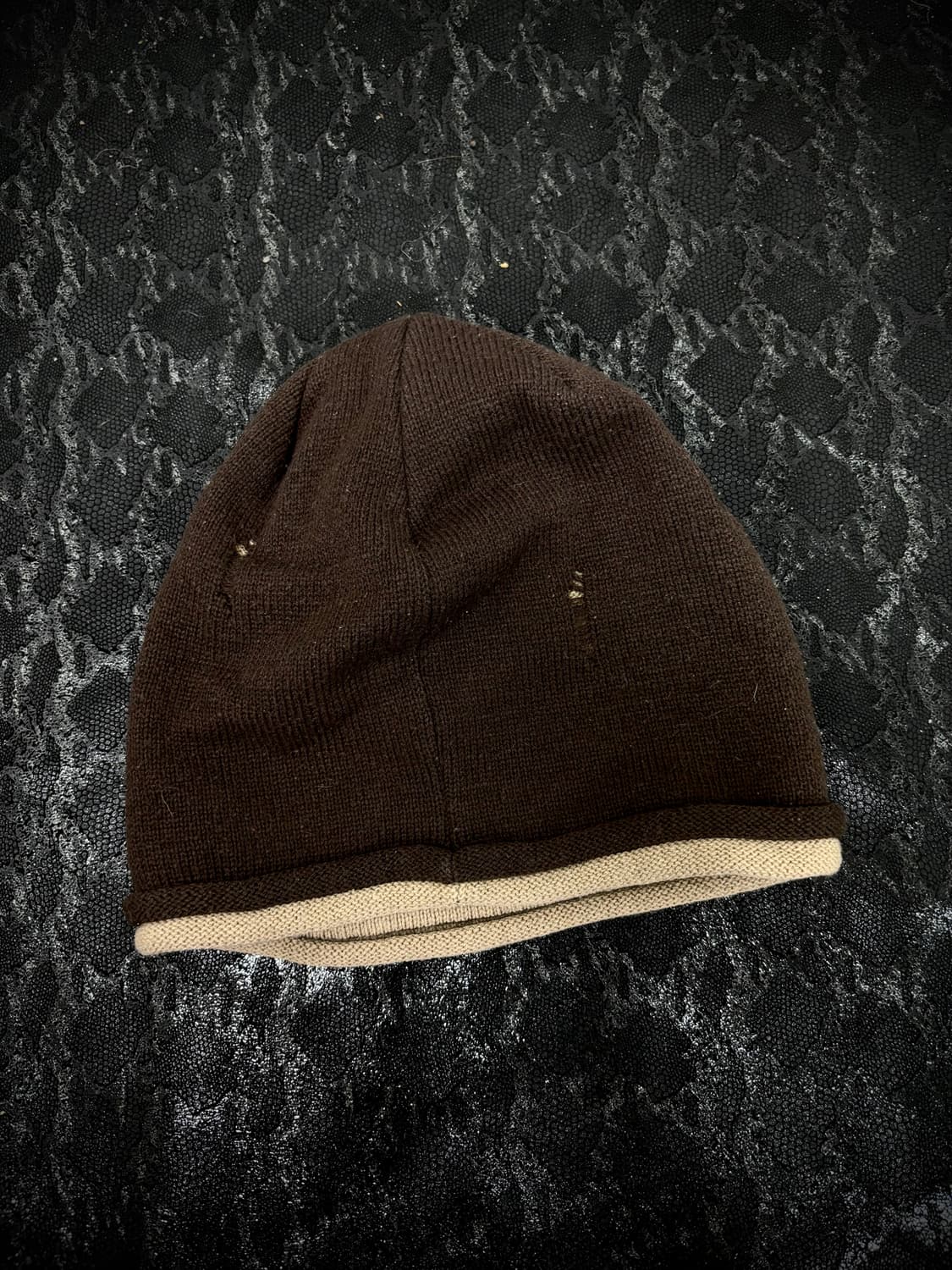 “Vintage” Y2K Print Beanie 상품이미지4
