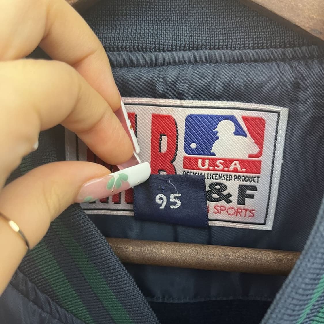 MLB 올드스쿨 레트로 90's 애리조나 바시티 자켓 95 C11075 상품이미지6