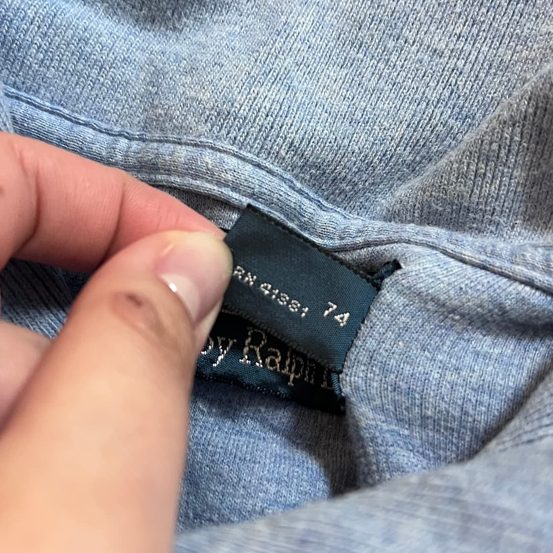 [정품] 폴로 소라 / 옐로우포니 넥숄더 니트 [ L ] 상품이미지5