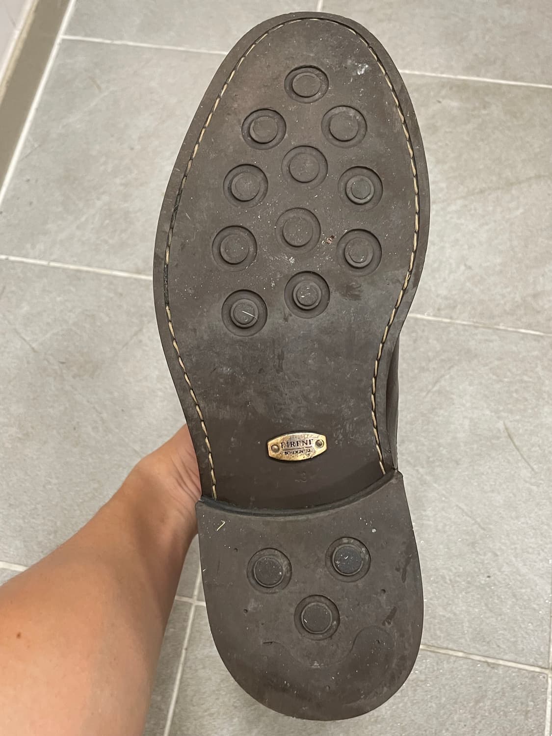 EIRENE 월넛 브라운 첼시부츠 265-275 상품이미지7