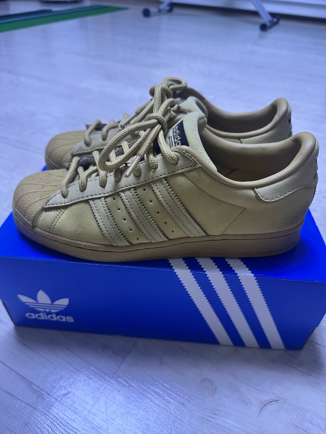 아디다스 슈퍼스타 골든 베이지 260 상품이미지3