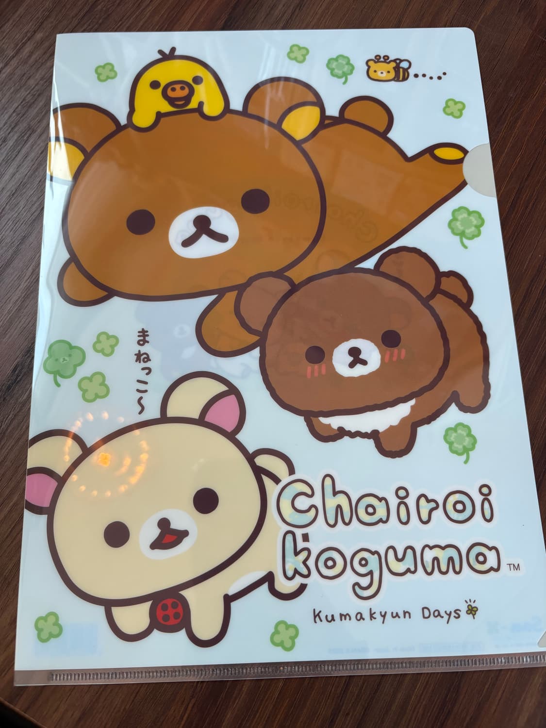 코구마 신상 a4 파일 상품이미지1