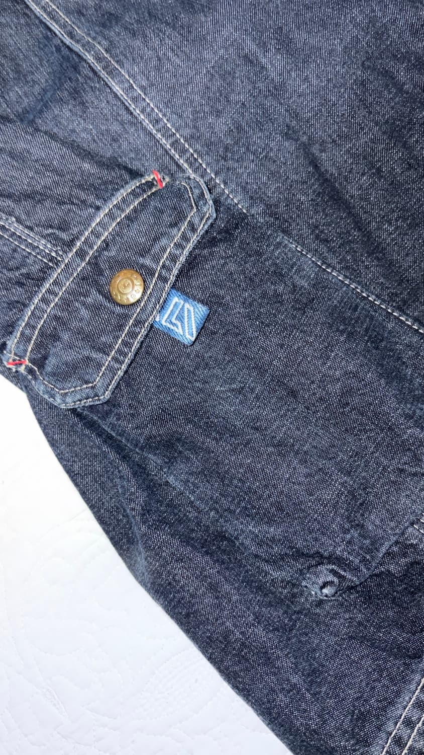 빈티지 진청 데님 롱스커트 치마  상품이미지3