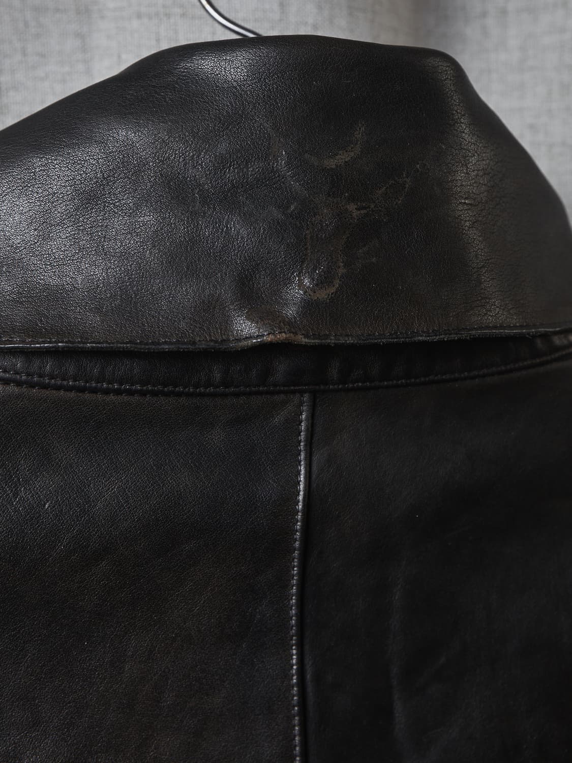 Incarnation 롱 하이넥 가죽자켓 상품이미지4