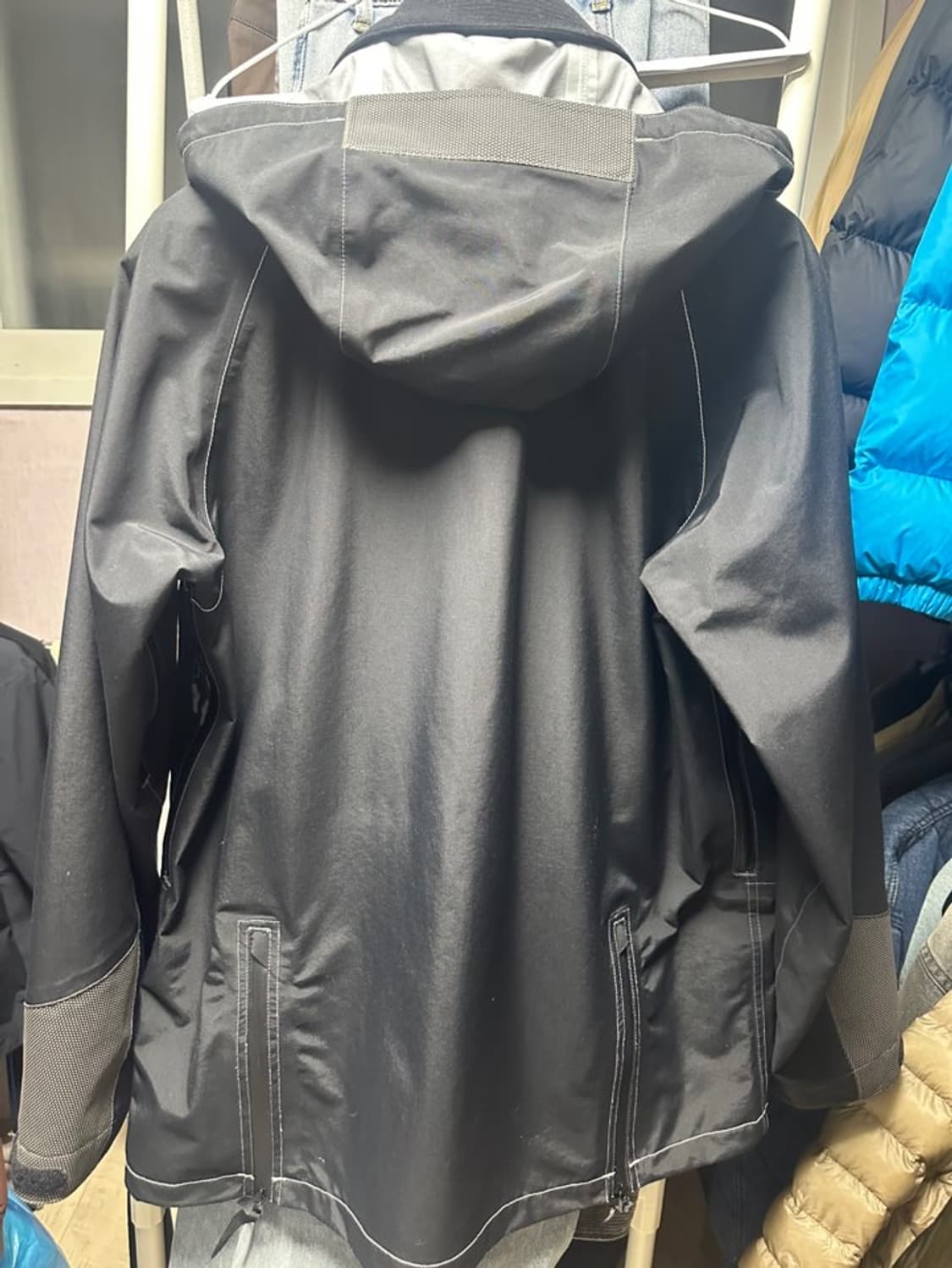 [M] 바버x앤드원더 3L자켓 블랙 팝니다. 상품이미지3