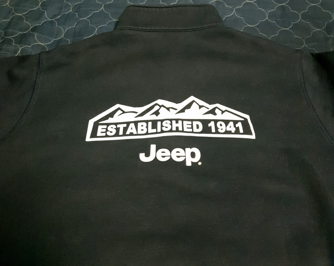 JEEP 아메리칸 아이콘 루즈핏 하프집업 맨투맨 네이비 (L) 상품이미지5