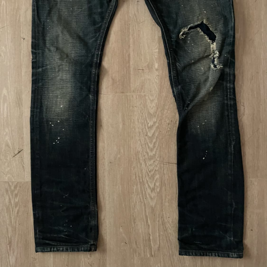 Diesel Thanaz washed denim jeans 상품이미지3