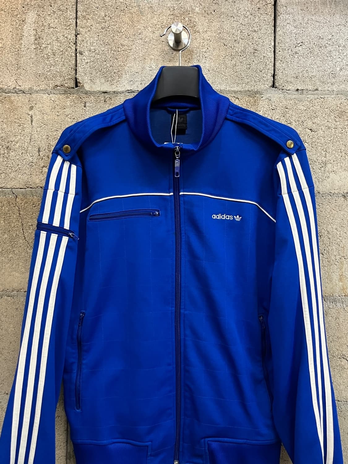 아디다스 블루 모토 트랙 탑 져지 상품이미지2