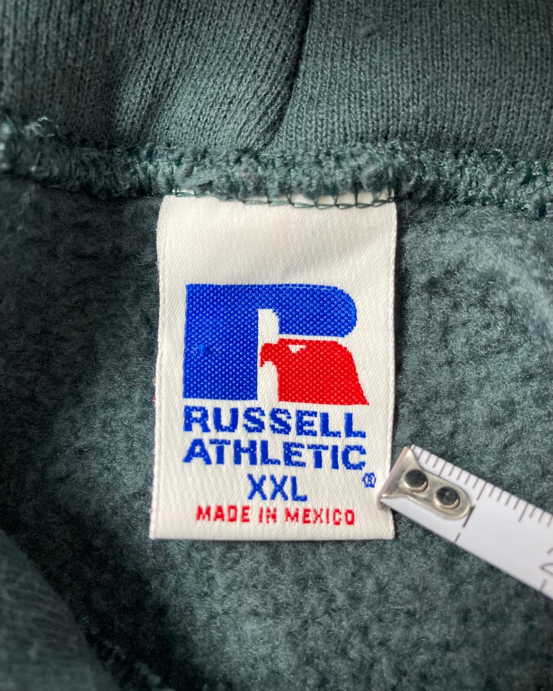 90s Russell Hoodie (sage green) 상품이미지3