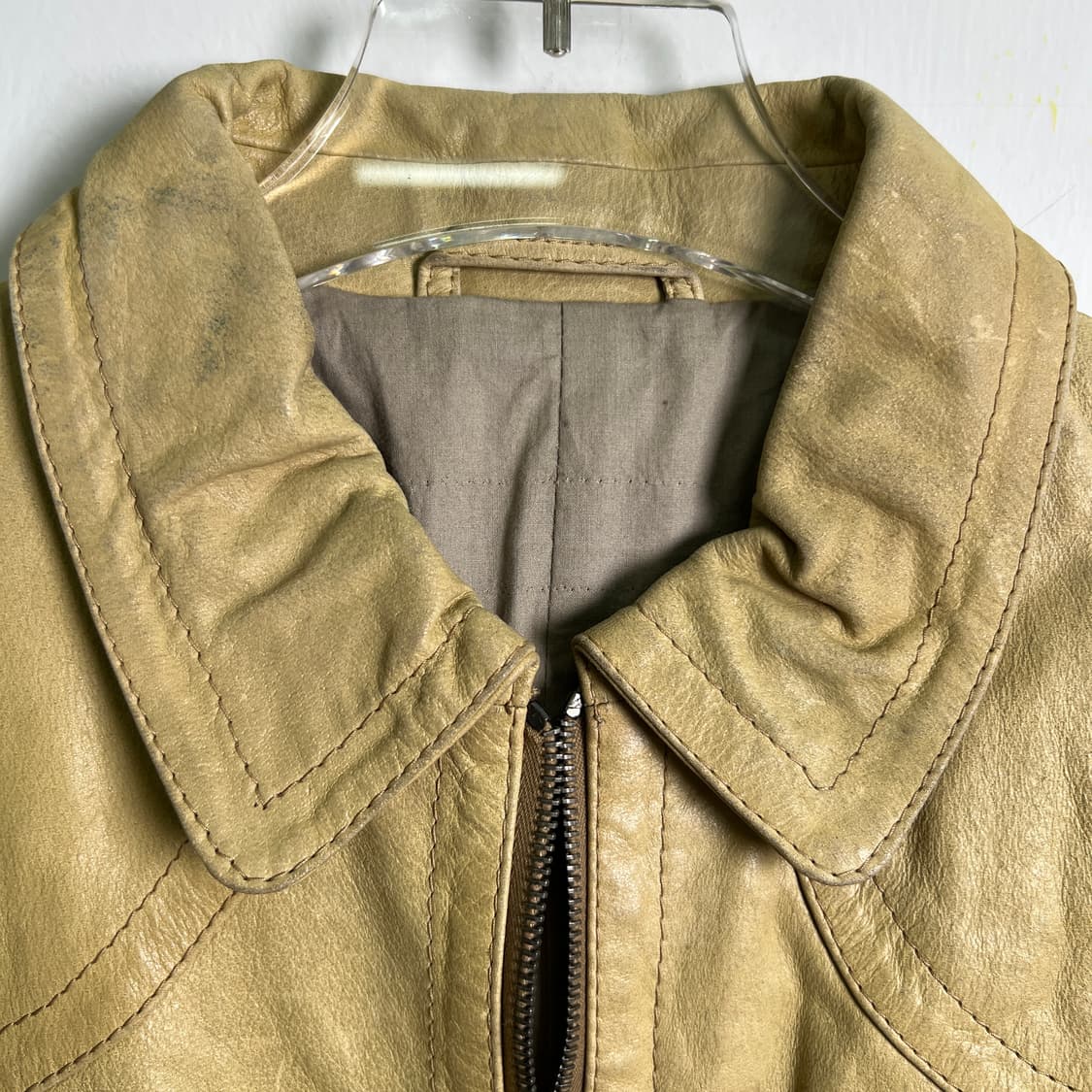 막스마라 위크앤드 베이지 가죽 자켓 46 상품이미지8