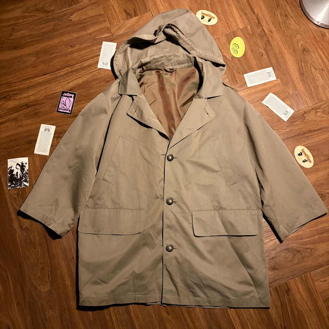 Salvatore Ferragamo Cotton hood jacket 상품이미지1