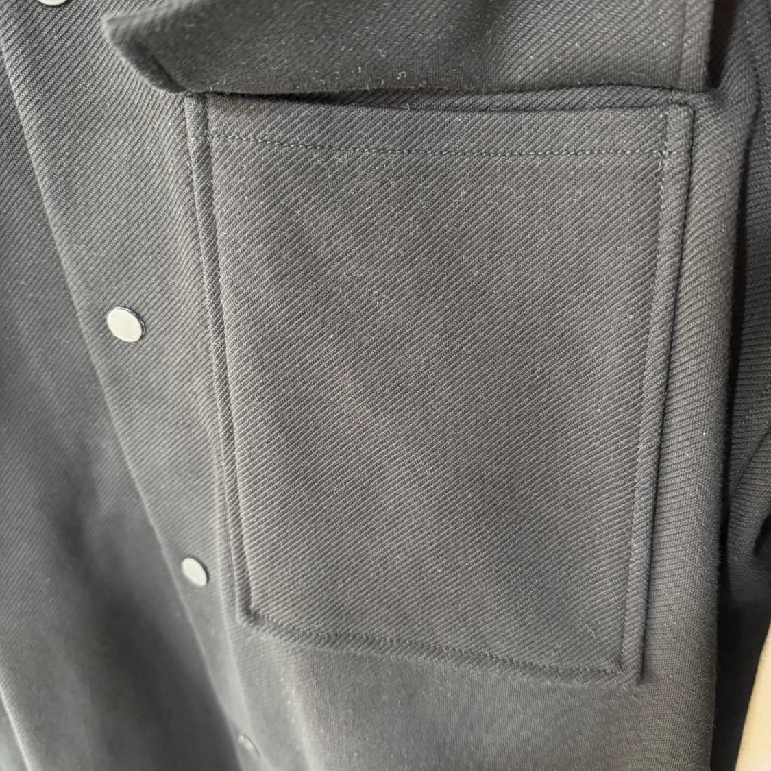 [S] COS 코스 트윌 자켓 블랙 상품이미지4