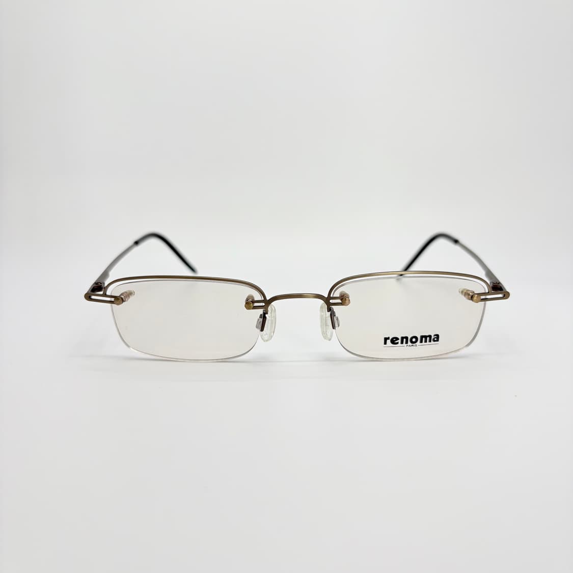 RENOMA 브라운 스퀘어 반무테 상품이미지3