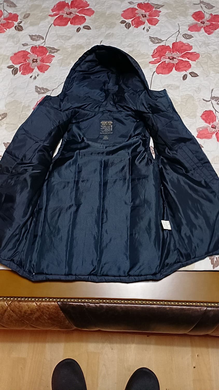 후아유 오리털패딩조끼 90 여성55 가슴50 기장66 상품이미지4