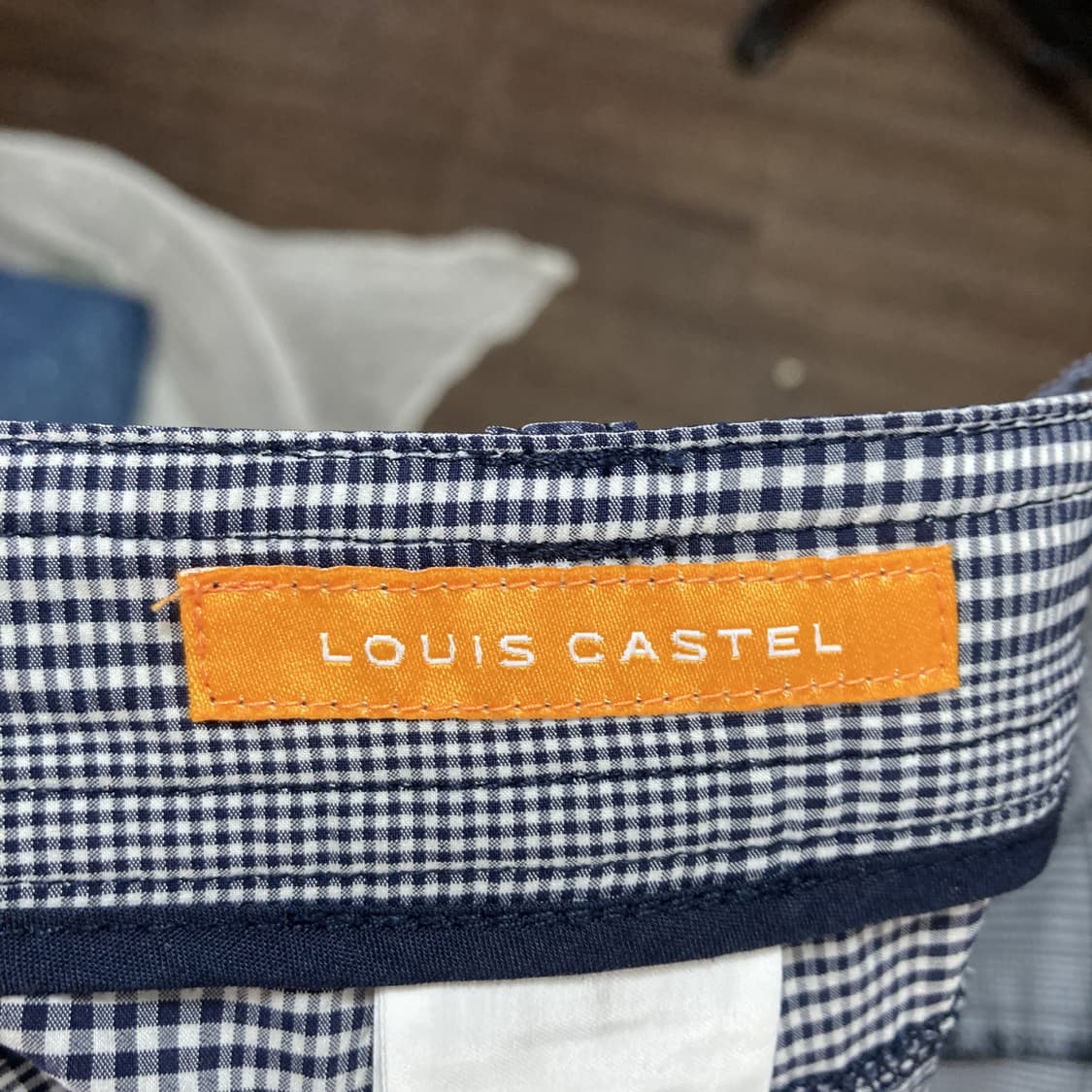 루이까스텔 여성골프팬츠 체크 허리28 상품이미지4