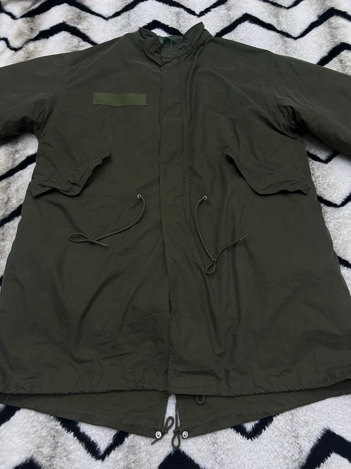 [S]라퍼지스토어 피쉬테일 야상 자켓/카키 상품이미지3