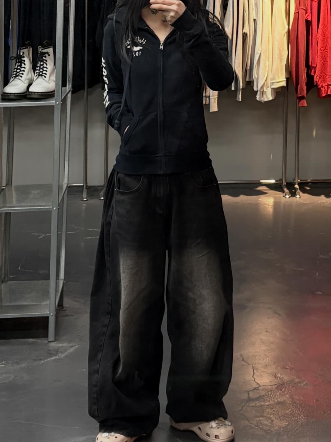 홀리스터 1922 딱붙핏 후드집업 A3733 상품이미지1