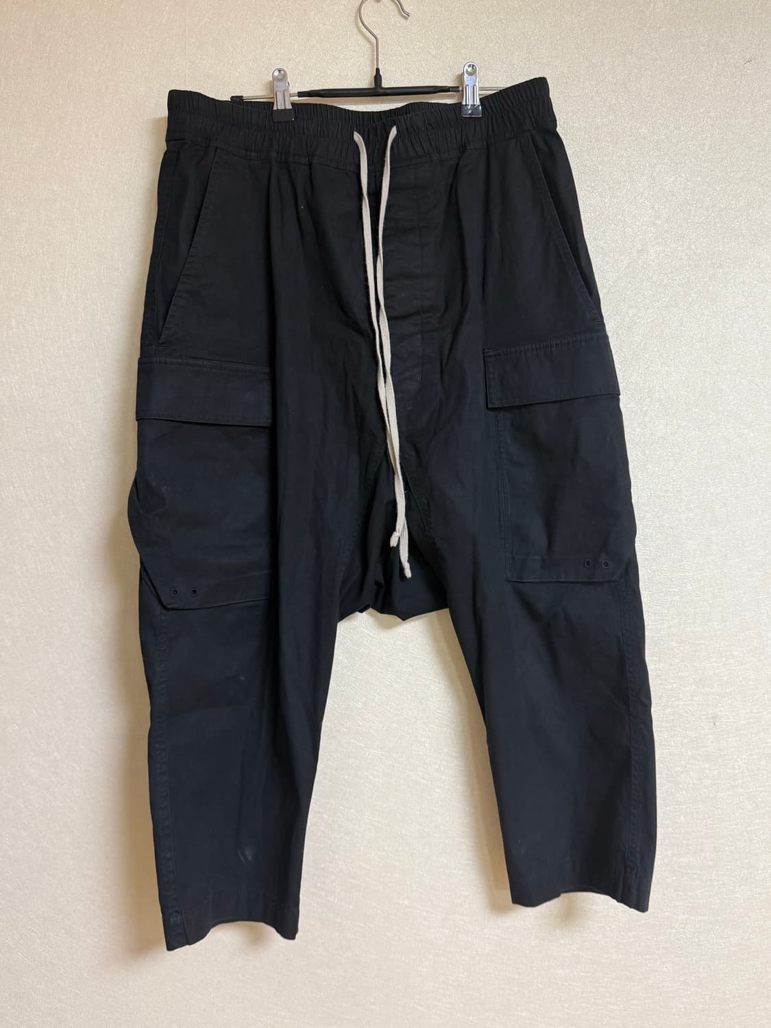 릭오웬스 메인라인 18FW 시시푸스 드롭크라우치 팬츠 상품이미지1