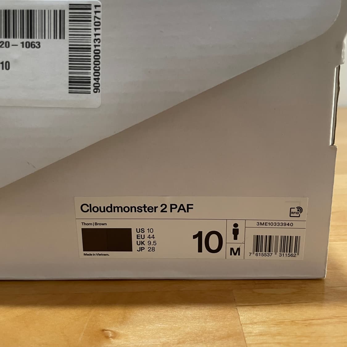 온러닝 파프(PAF) 클라우드 몬스터2 280mm 상품이미지8
