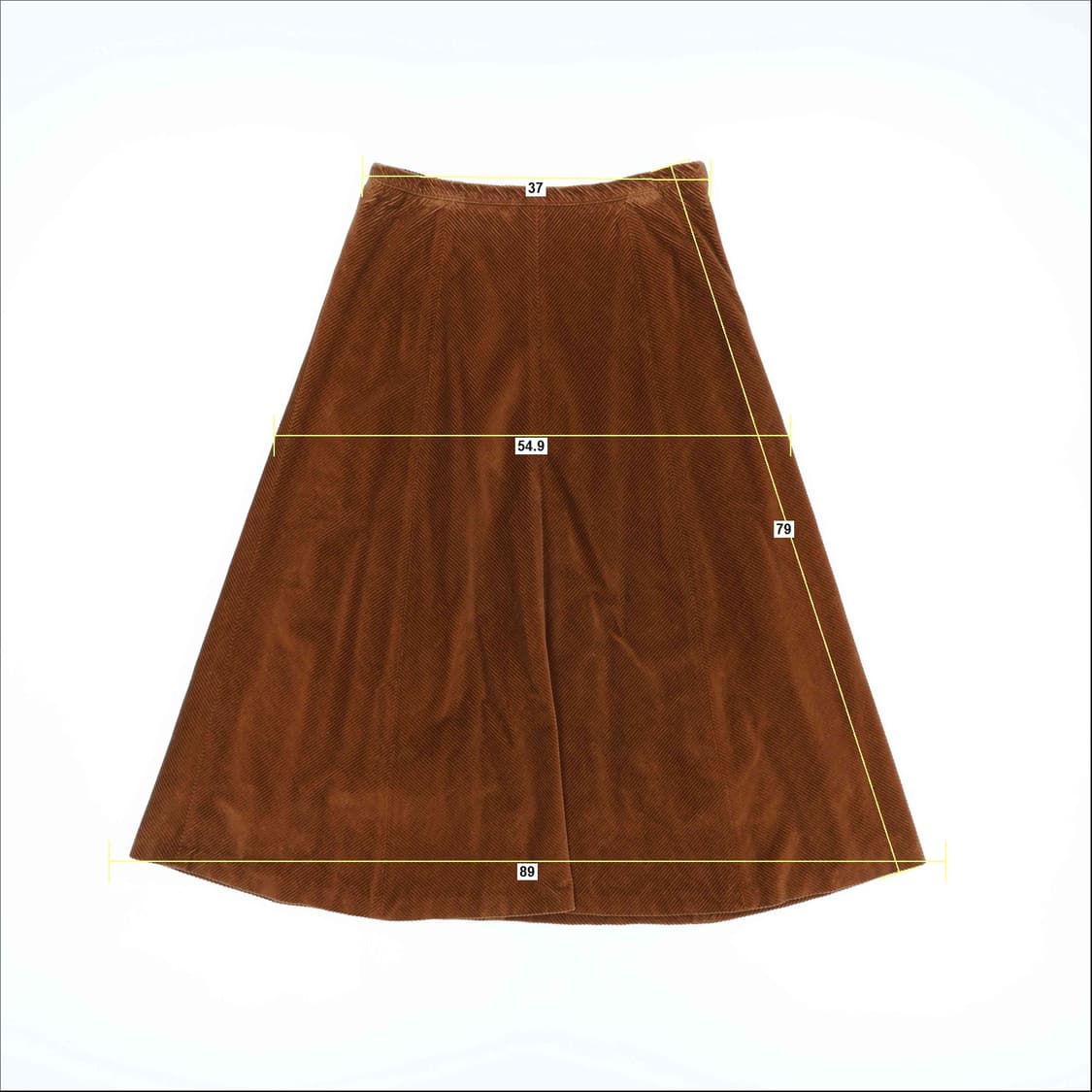 [66-77] 막스마라 코듀로이 스커트 치마 N6911 상품이미지6