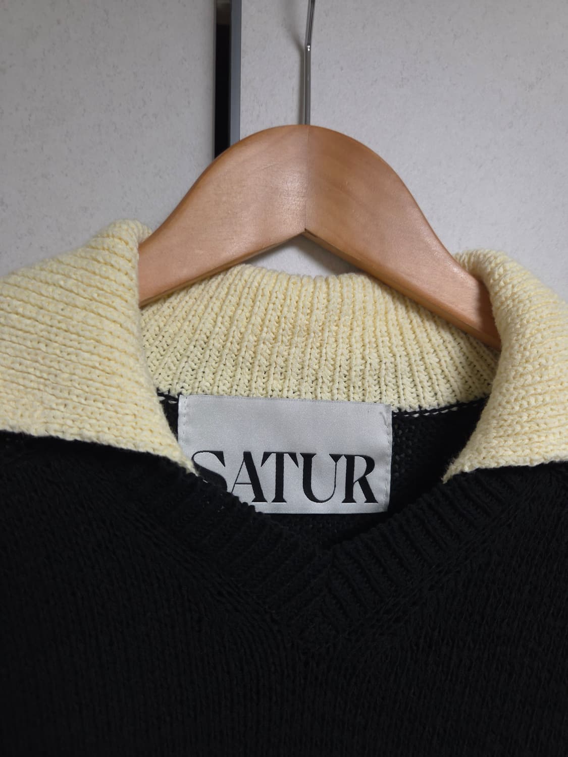 새상품) 세터 Satur 로잔 칼라 니트 상품이미지8