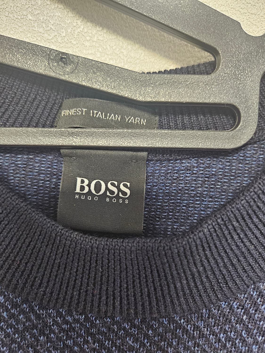HUGO BOSS 남성. 니트. 블루 상품이미지2