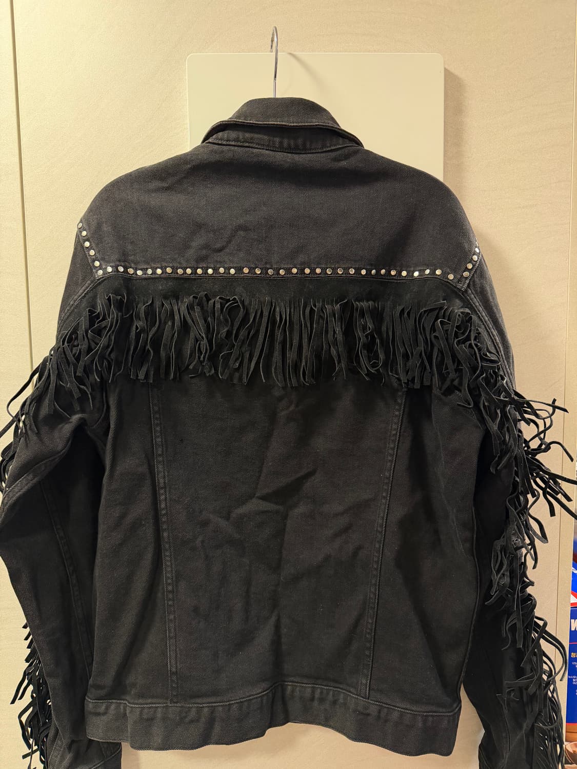 데님 프린지 자켓 m 사이즈 상품이미지6